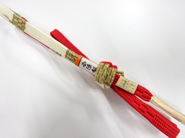 未使用品　手組帯締め